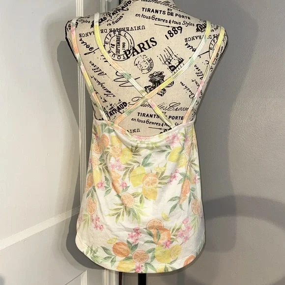 Z Supply In The Swing White Citrus Strappy Tank Top NWT - Picture 8 of 16